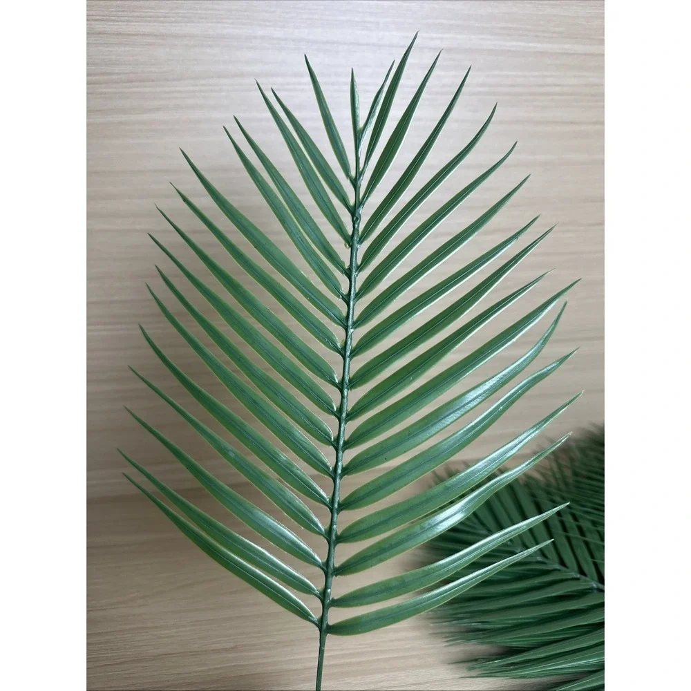 20Pcs Artificial Palm Leaves‎ Tropical Plant Single Pieces Green Arrangement
